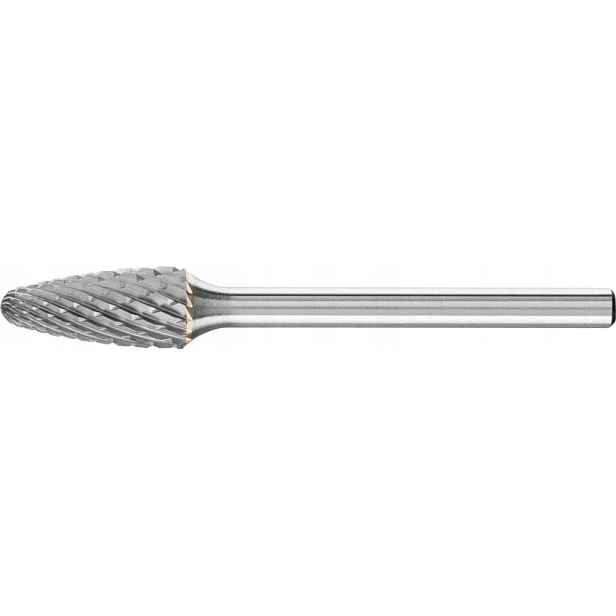 Malý obloukově zaoblený stopkový frézovač 0613 4 3 mm 6x13 mm Pferd