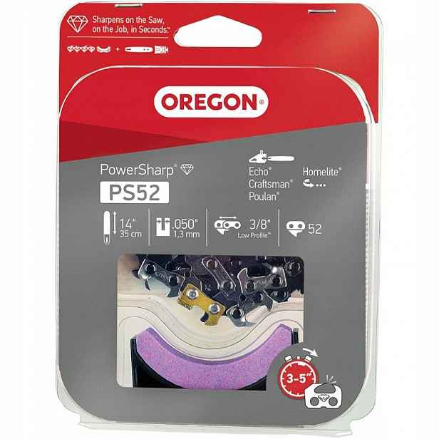 Pilový řetěz Oregon PowerSharp PS52E 52 článků 3/8”NP 1, 3 mm