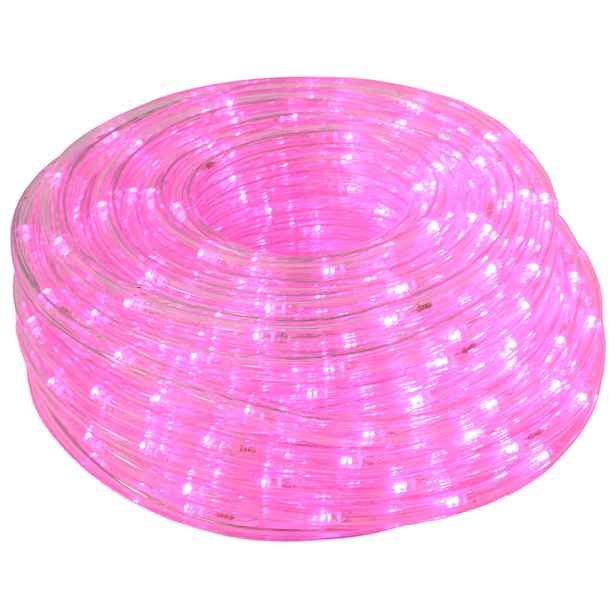vidaXL Vánoční LED světelný had 240 LED Růžová 10 m