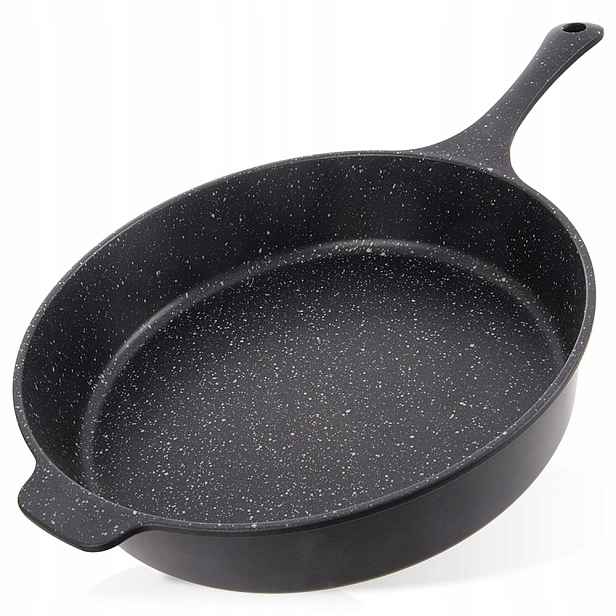 Granitová pánev na smažení dušení Orion Grande 28 cm na indukci Plyn