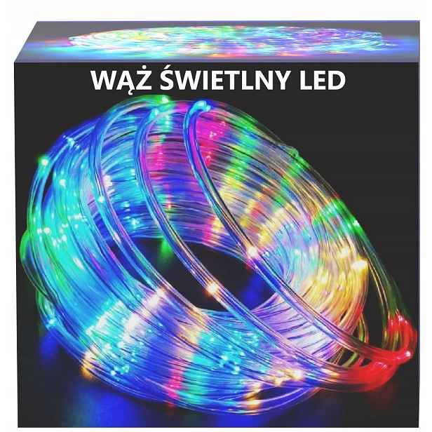 Světelná Hadice 480LED Vánoční Osvětlení Na Stromeček Venkovní Girlanda 20 m Multicolor