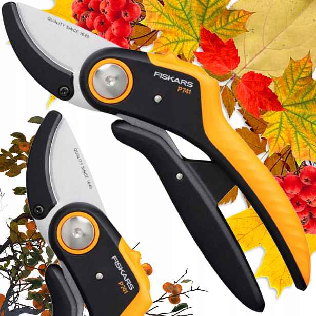 Zahradní nůžky Fiskars Zahradní nůžky Na Stříhání Mladých Větví Keřů Výhonků P741