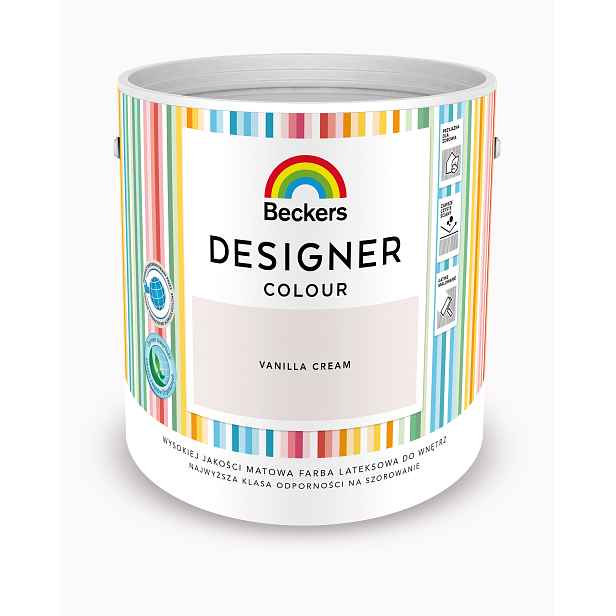 Beckers Designer Color 2,5L Mat Vanilkový krém