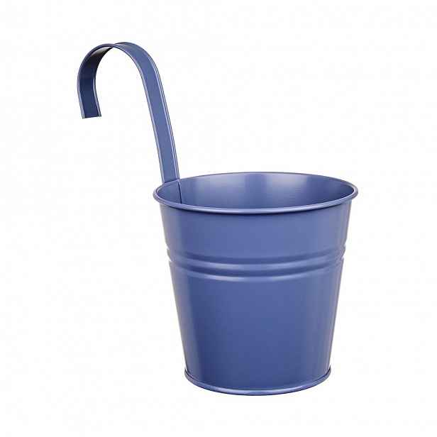 Butlers ZINC Květináč k zavěšení 16 cm - modrá
