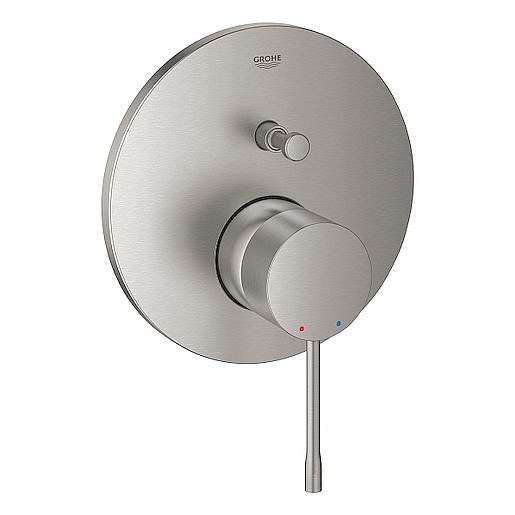 Sprchová baterie Grohe Essence New bez podomítkového tělesa supersteel 24058DC1