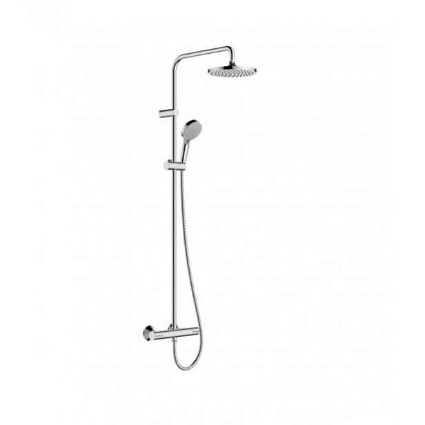 Sprchový systém Hansgrohe Vernis Blend na stěnu s termostatickou baterií chrom 26089000