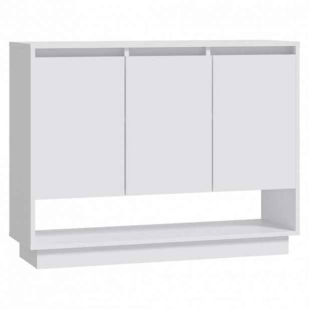 vidaXL Příborník bílý 97 x 31 x 75 cm kompozitní dřevo
