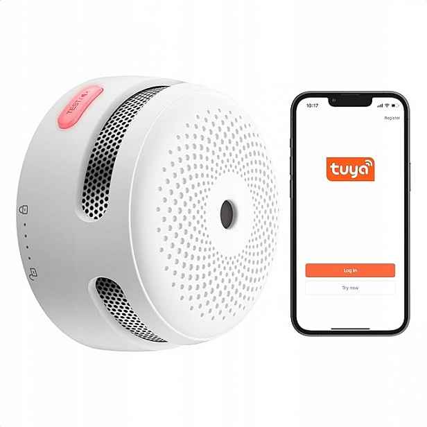 Detektor Kouře XS01-WX Wifi, Inteligentní Protipožární Zvukový Alarm