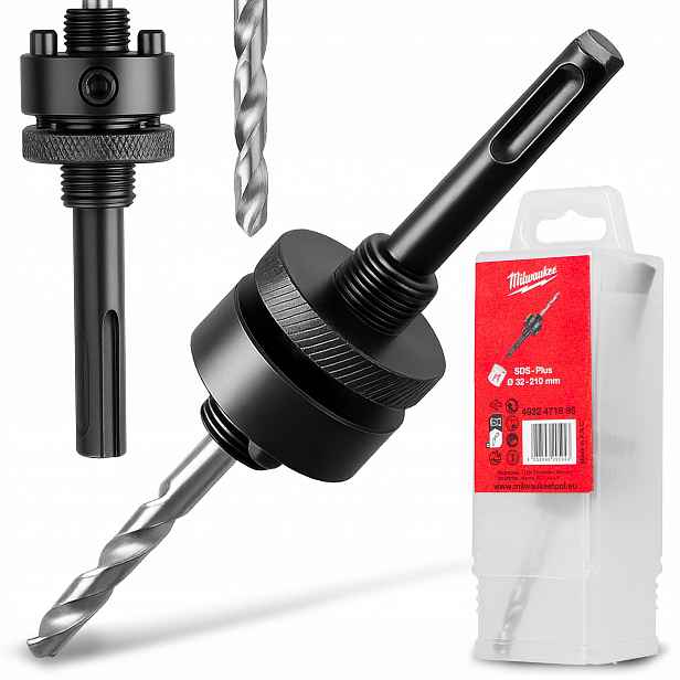 Držák Adaptérů Sds-plus 32-210 mm pro upevnění korunky Vrták Zq-p