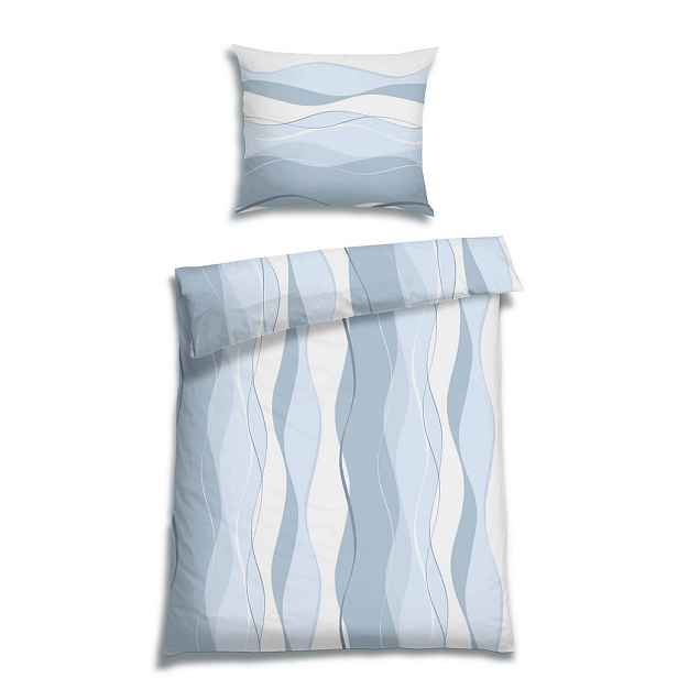 Florella POVLEČENÍ, flanel, modrá, 140/220 cm