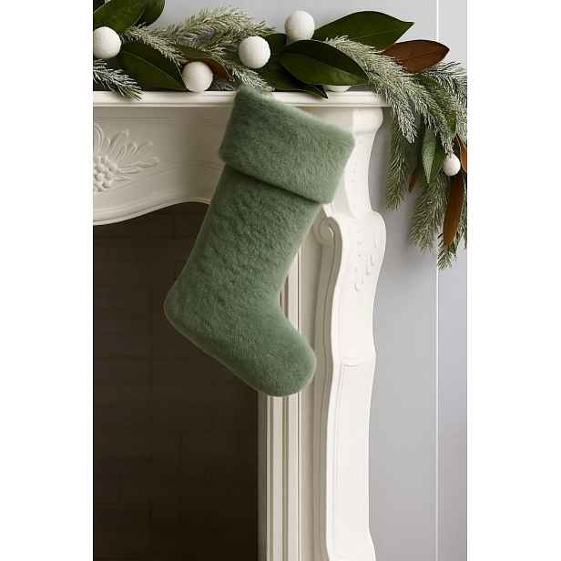 Christmas Stocking Pelush - Green