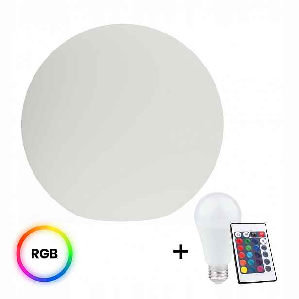 EKO1365 Zahradní koule FI300 s žárovkou Rgb A60 10W ovladač Globo Eko-light