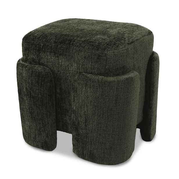 Kontrast Designový taburet Tokio 42 cm olivový
