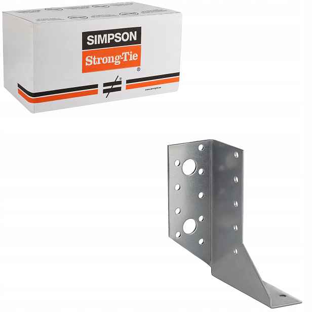 Dělené věšáky na nosníky 118 mm 2 mm 50 ks Levé Simpson SDEG300/30