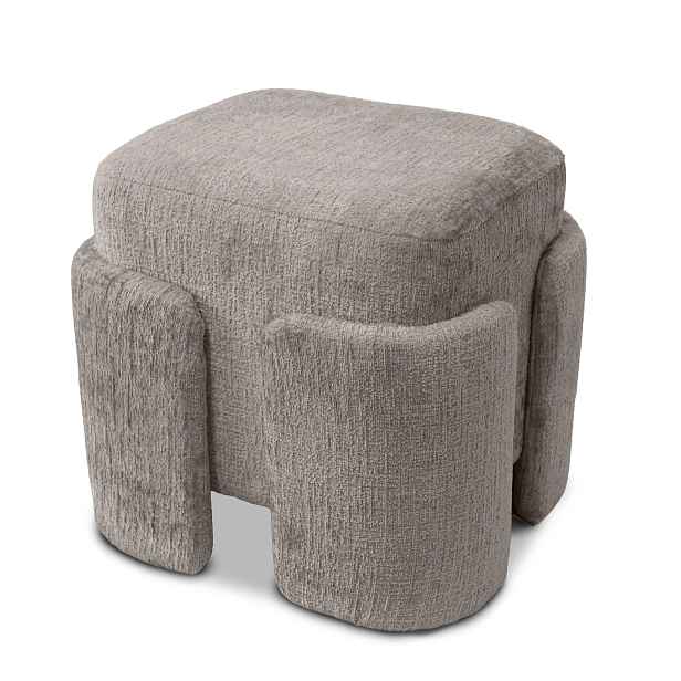 Kontrast Designový taburet Tokio 42 cm taupe