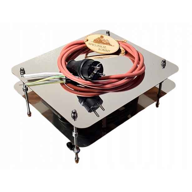 Ohřívač do udírny 2700 W 2,7 kW 230 V elektrický kabel 2 m