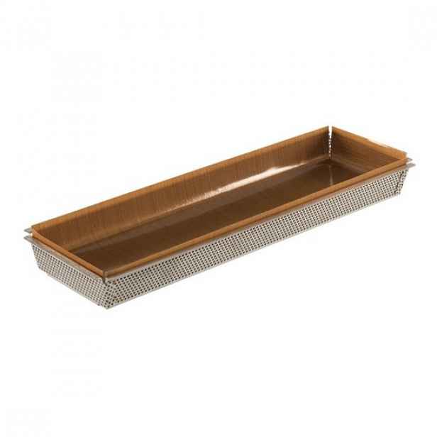 Perforovaná dortová forma, nerezová ocel, 35 x 10,5 cm - de Buyer