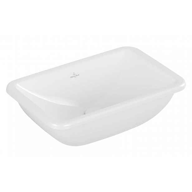 Villeroy & Boch Loop&Friends - Umyvadlo vestavné, 54x34 cm, s přepadem, alpská bílá 4A570001
