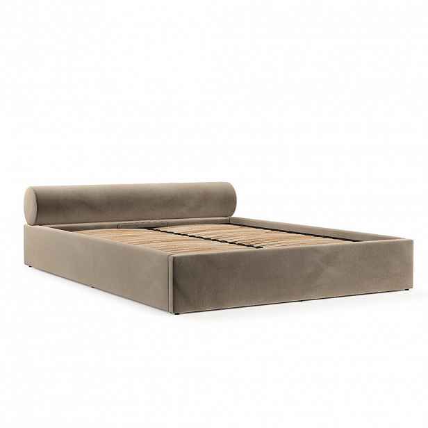 AltaBeds ČALOUNĚNÁ POSTEL SOLVO 200/200 cm Taupe