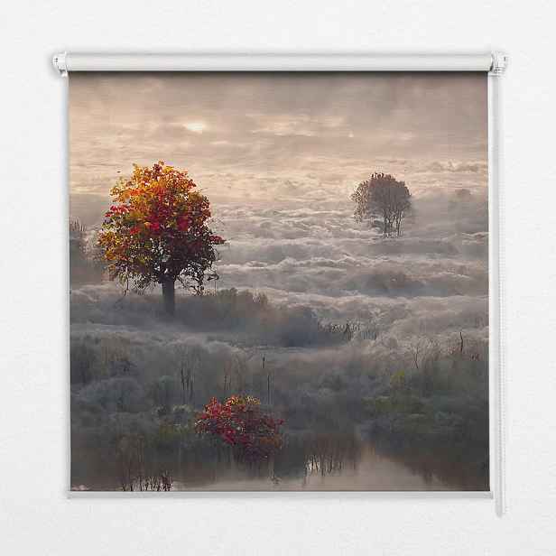 TULUP VNITŘNÍ roleta - okenní roleta - roleta - 70x140 cm - Stromy v mlze
