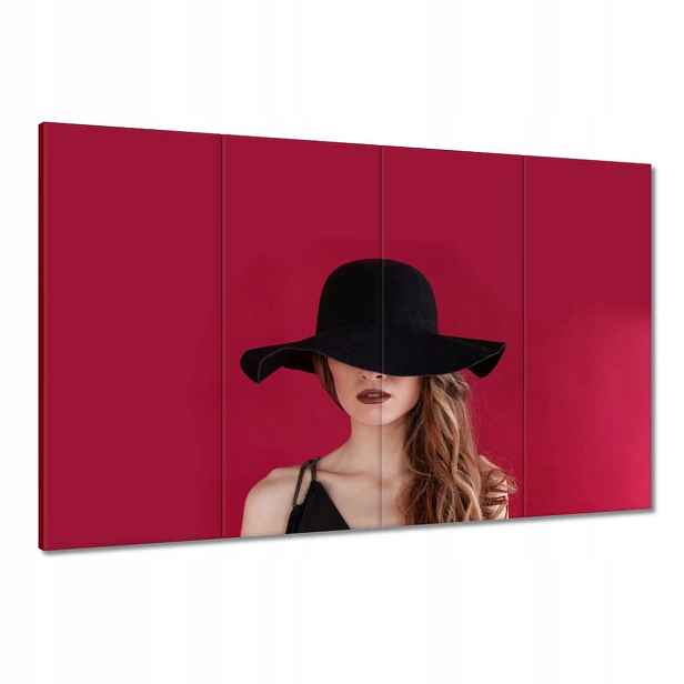 Obrazy 120x80 Zázrak dívka Klobouk
