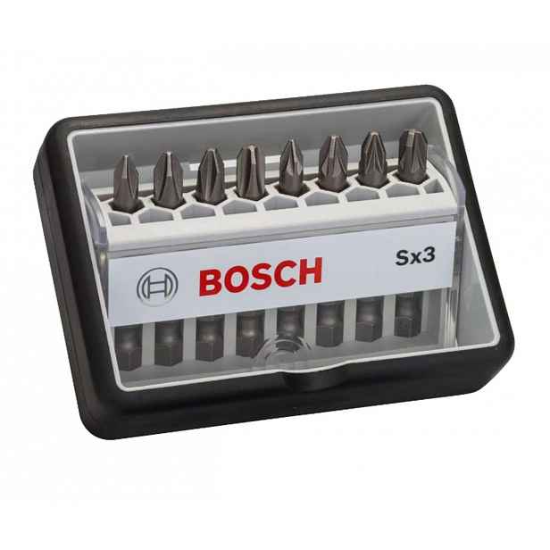Bosch - 8dílná sada bitů PH/PZ, délka 49 mm 2607002558