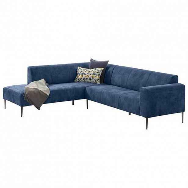W.Schillig ROHOVÁ SEDAČKA, textil, modrá - Sedací soupravy - 000137005209