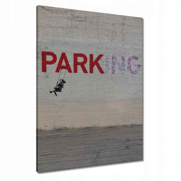 Obrazy 60x80 Banksy Parking