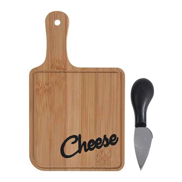 Excellent Houseware Deska na krájení Cheese + nůž