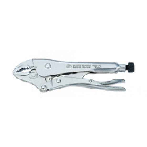 Kleště samosvorné se zahnutými čelistmi L 140 mm King Tony 6011-05R
