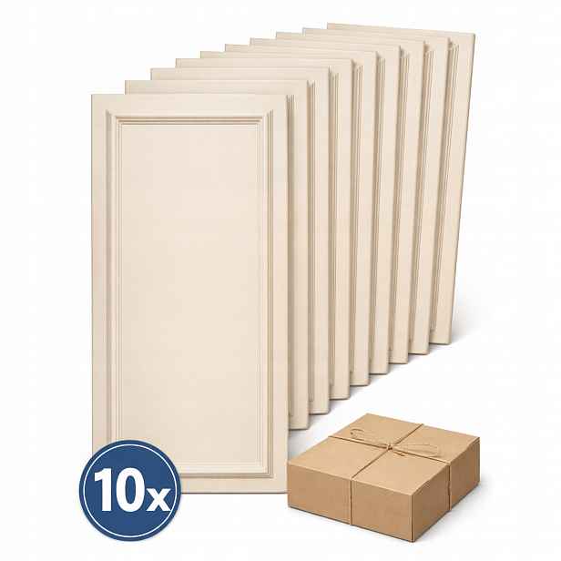 Nástěnný panel Kašmírový Rámeček Štukatura 100x50 Polystyren Xps 10 kusů