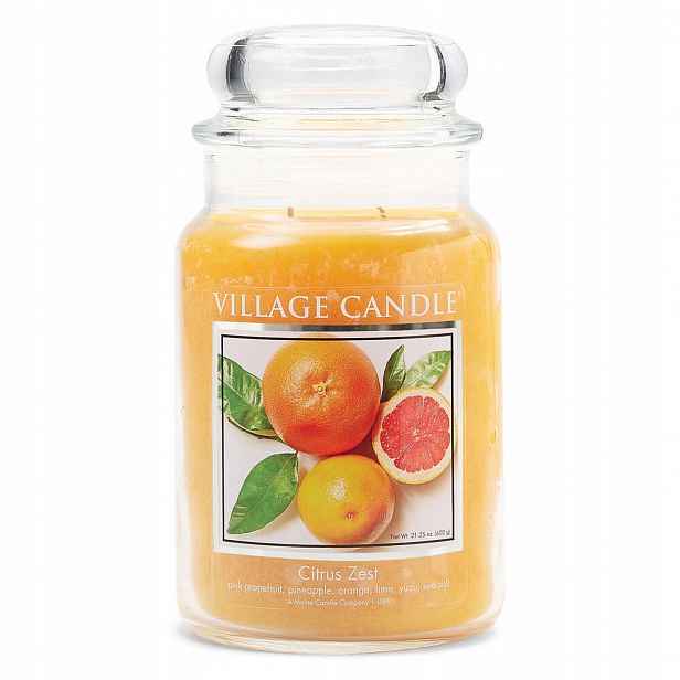 Velká svíčka Citrus Sada Village Candle