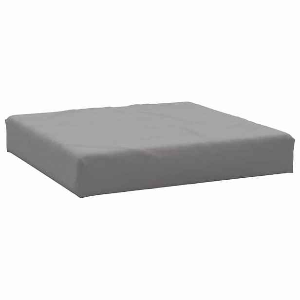 vidaXL Poduška na palety šedá 60x60x9,5 cm oxfordská látka