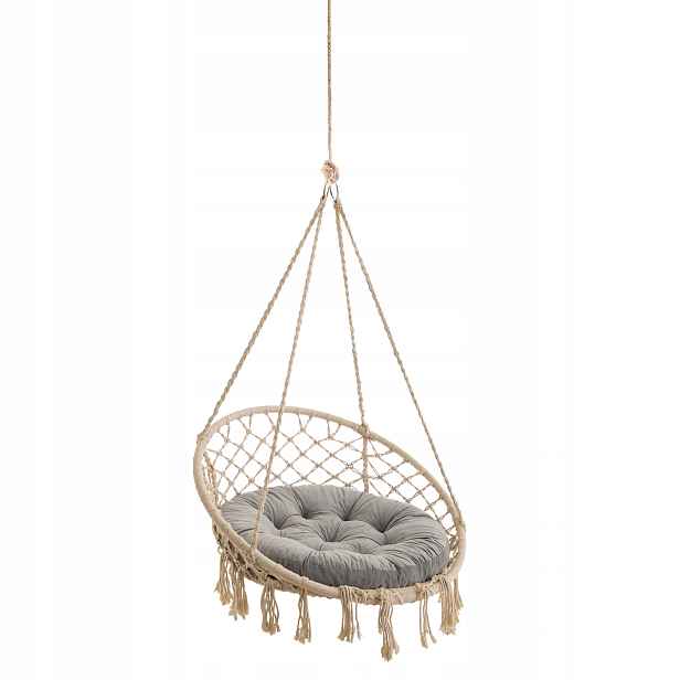 Polštář na houpačku čapí hnízdo boho 65 cm