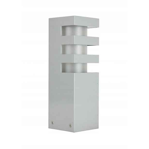 Lampa zahradní sloupek venkovní minimalistický šedý 25 cm IP54 Su-ma