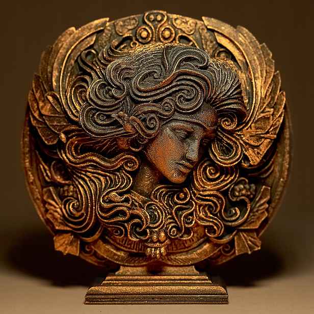 Panna Zodiac Horoskop Socha Dekorativní figurka 15 cm ručně malovaná