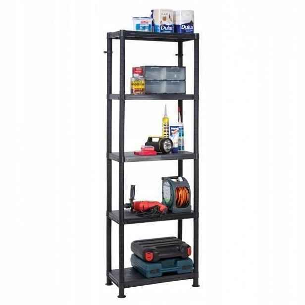 Regál s pěti policemi 60 cm Garland