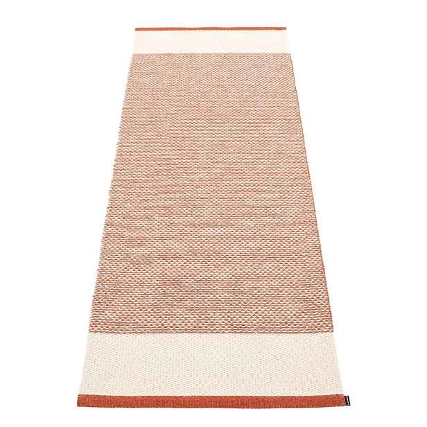Vnitřní a venkovní běhoun v cihlové barvě 70x200 cm Edit Brick – Pappelina