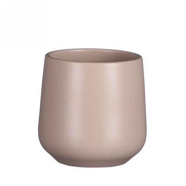 Obal kulatý AMBER keramika růžová 9,5cm