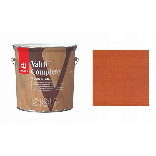 Tikkurila Valtti Complete 2,7 L 5056 Kettu – Rozpouštědlový Lak