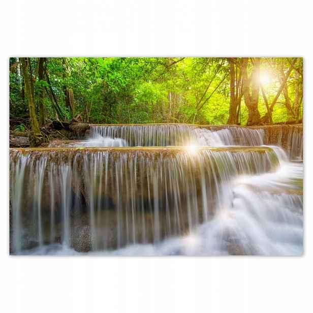 Plakáty 185x125 Asijská krajina Vodopád