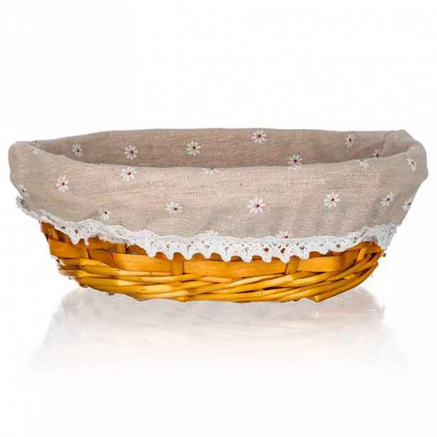 Košík proutěný Daisy 25X8cm