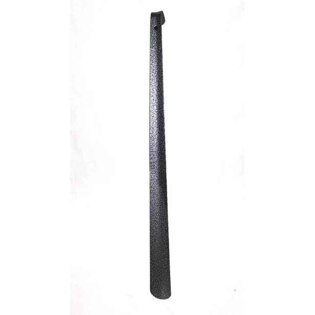 lžíce na obuv 80cm, šedá, lakovaný kov