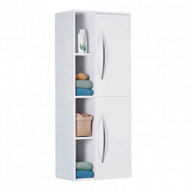 Stylife MIDI SKŘÍŇKA, bílá, 50/128/32 cm