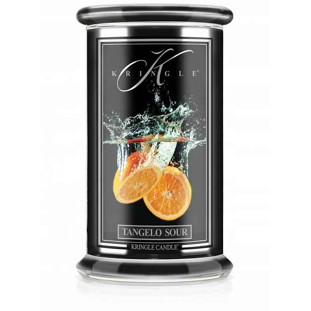 Tangelo Sour Kringle Candle – velká svíčka se dvěma knoty (624 g)