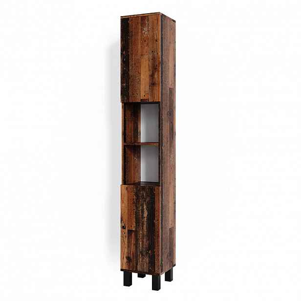 Vicco KOUPELNOVÁ SKŘÍŇKA Fynn Rustikální dub 30 x 190 cm