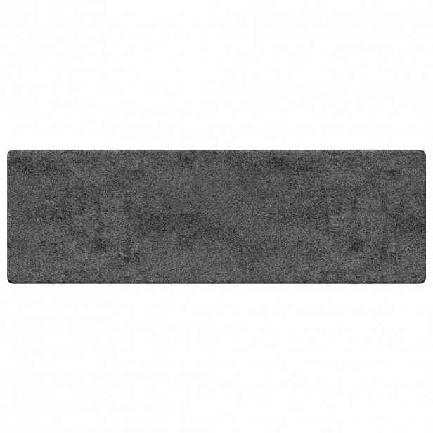 vidaXL Běhoun Šedá 80 x 250 cm 100% Polypropylenový Tuf