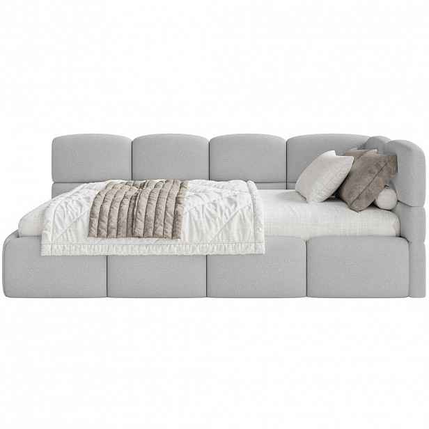 Selsey POSTEL PRO MLÁDEŽ Cloudy světle šedá 120 cm, ženylka