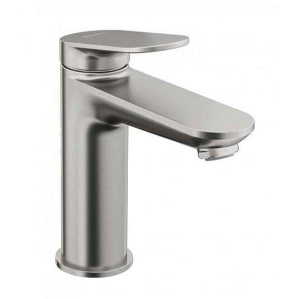 Duravit Wave - Umyvadlová baterie, kartáčovaný nerez WA1020002070