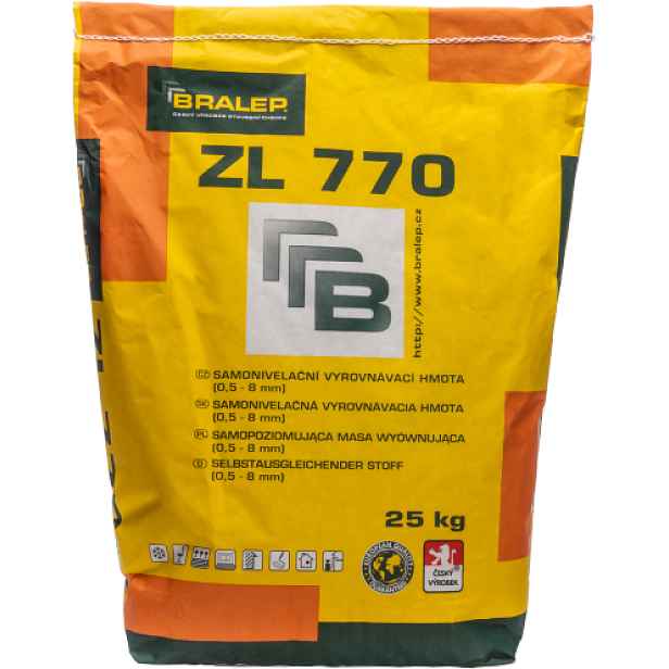 Hmota samonivelační Bralep ZL 770 25 kg